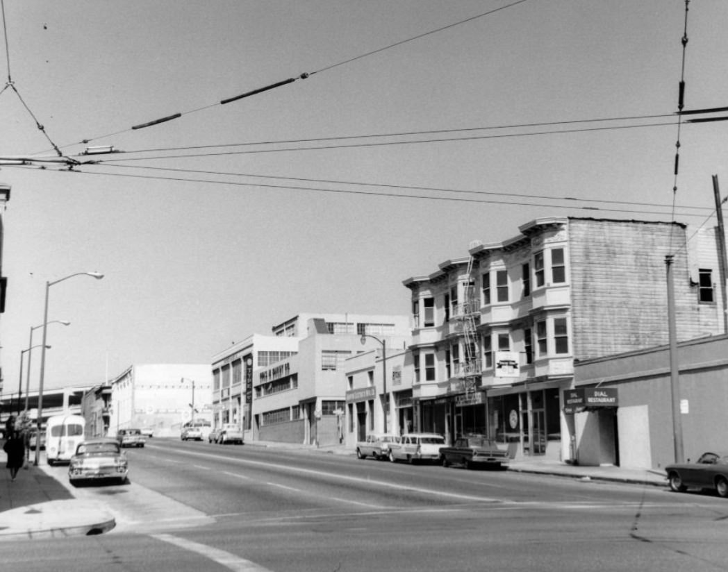 #108 Third Street at Folsom, 1966.