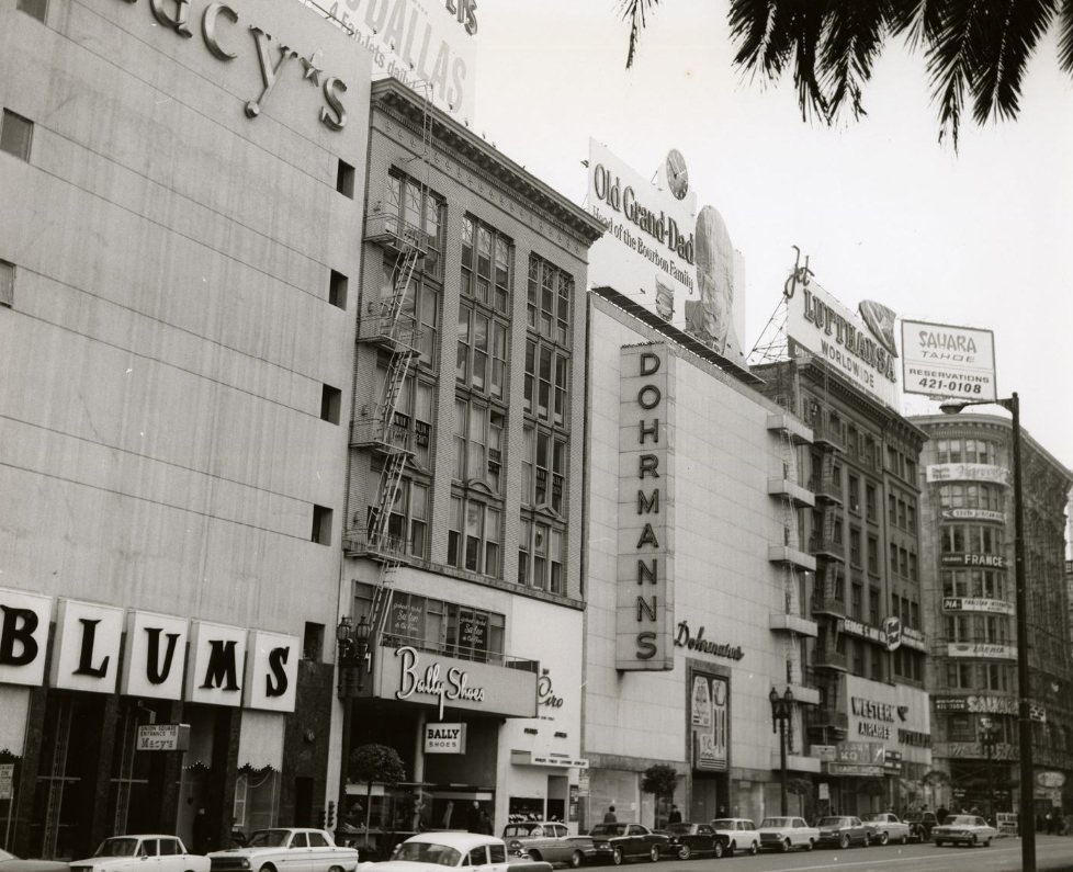 #113 Geary Street near Union Square, 1960s.