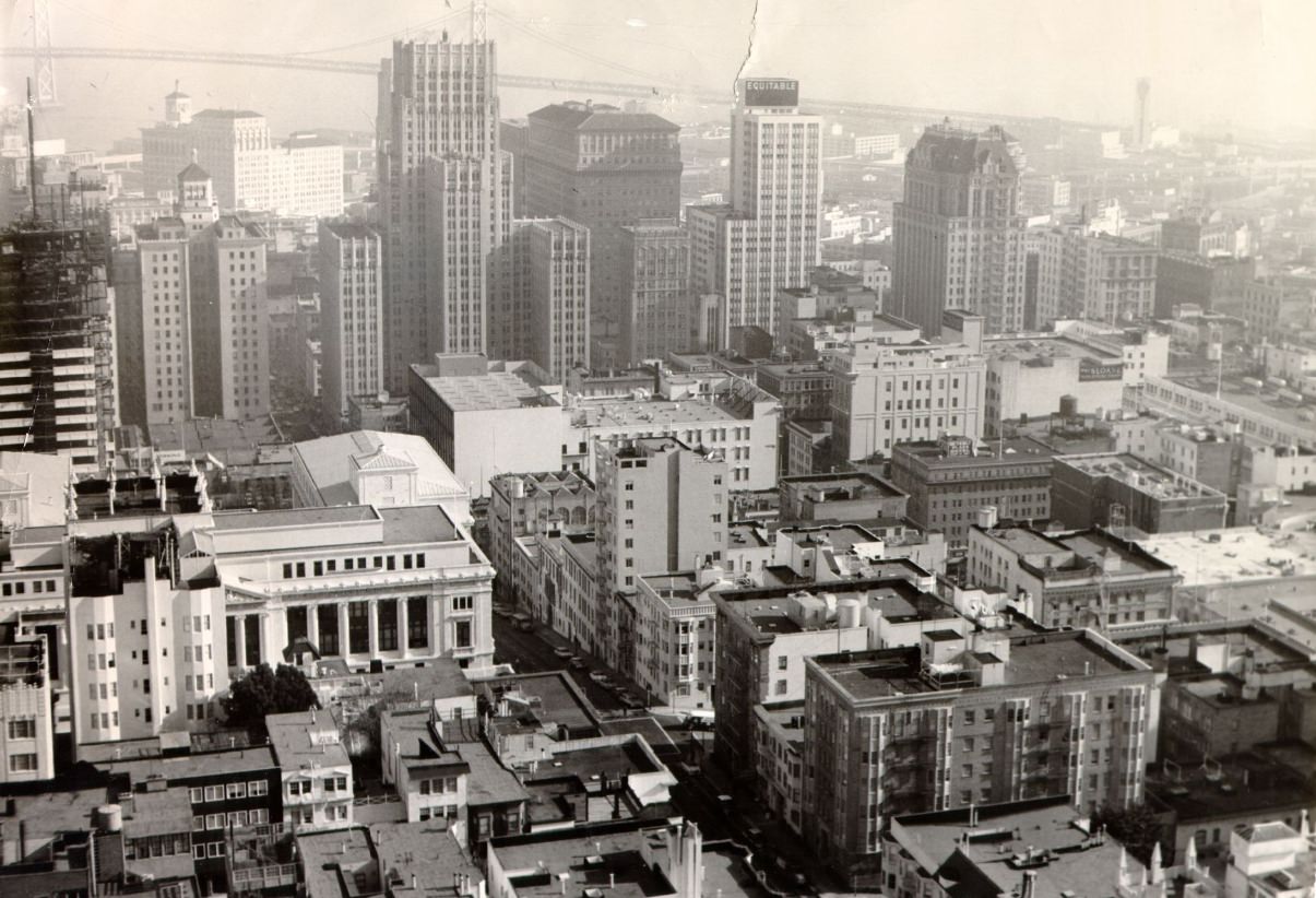 #171 View of downtown San Francisco, 1961.