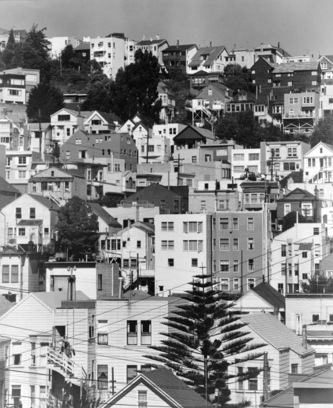 #6 Homes in Twin Peaks district, 1960s.