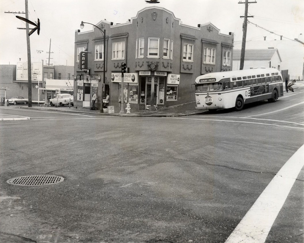 #183 Bayshore Blvd. & Arleta, 1962.