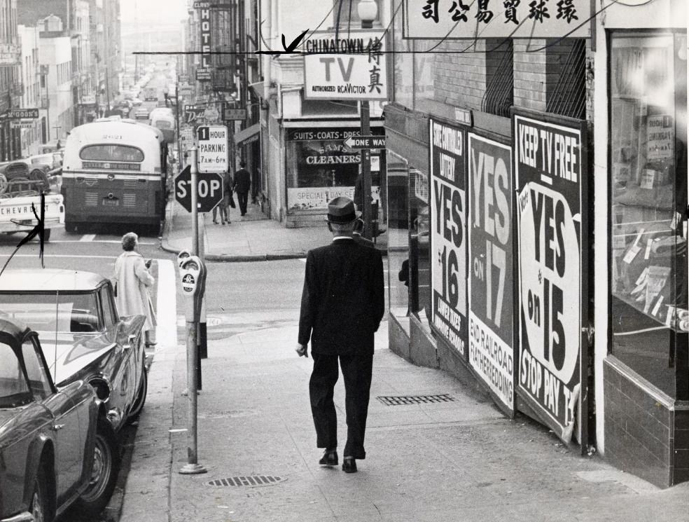 #189 Downtown Clay Street, 1964.