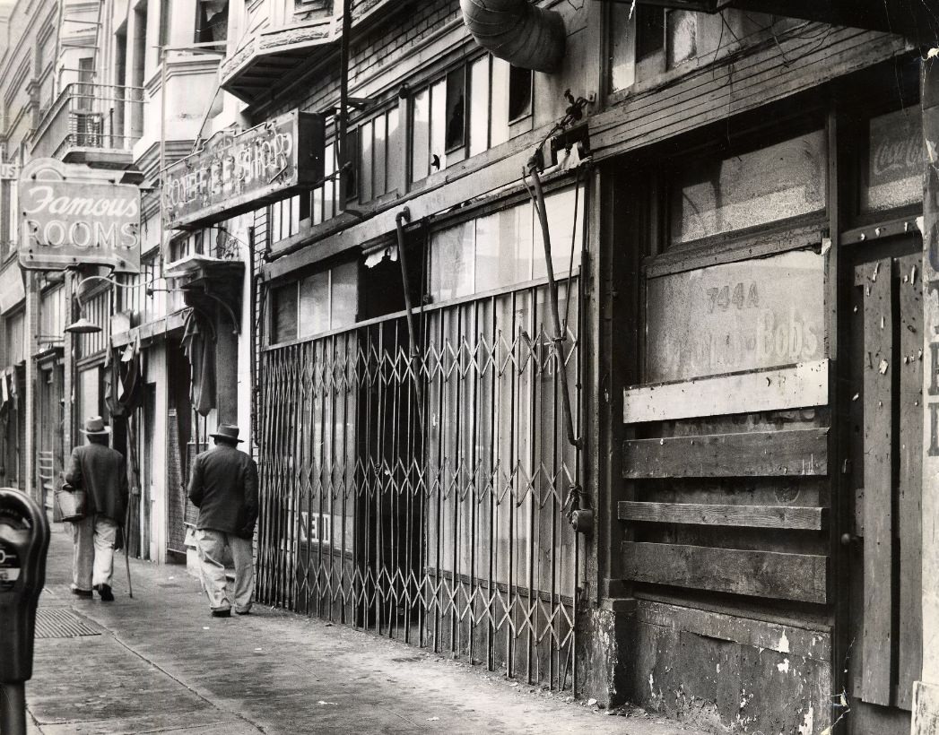 #11 Howard Street between Third and Fourth streets, 1960.
