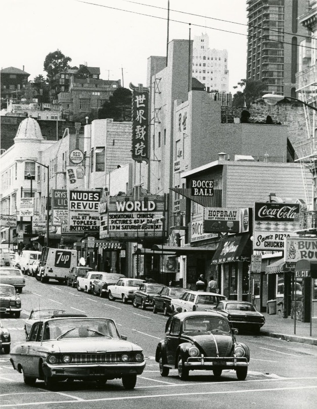 #2 Intersection of Broadway and Columbus, 1969.