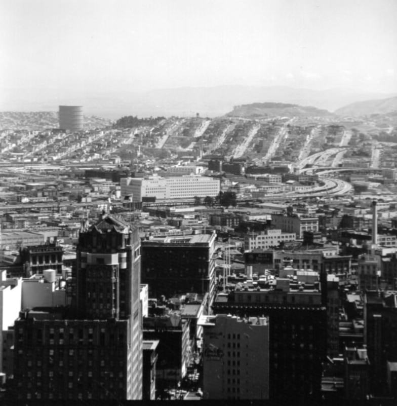 #40 View of San Francisco, looking south, 1961.