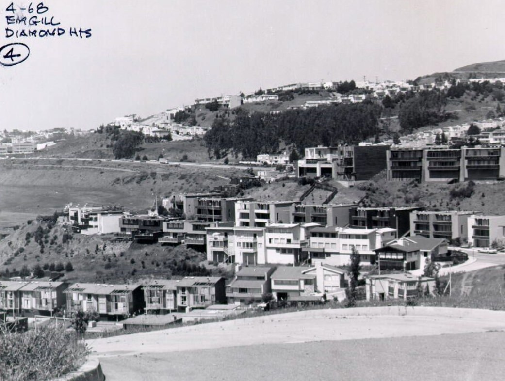 #22 Diamond Heights, 1968.