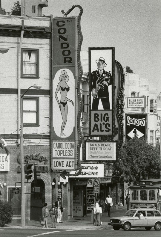 #90 Entrance to The Condor nightclub on Broadway, 1960