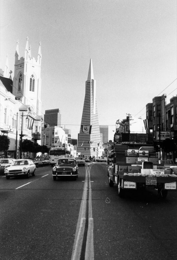 #58 Columbus Avenue looking south, 1973.