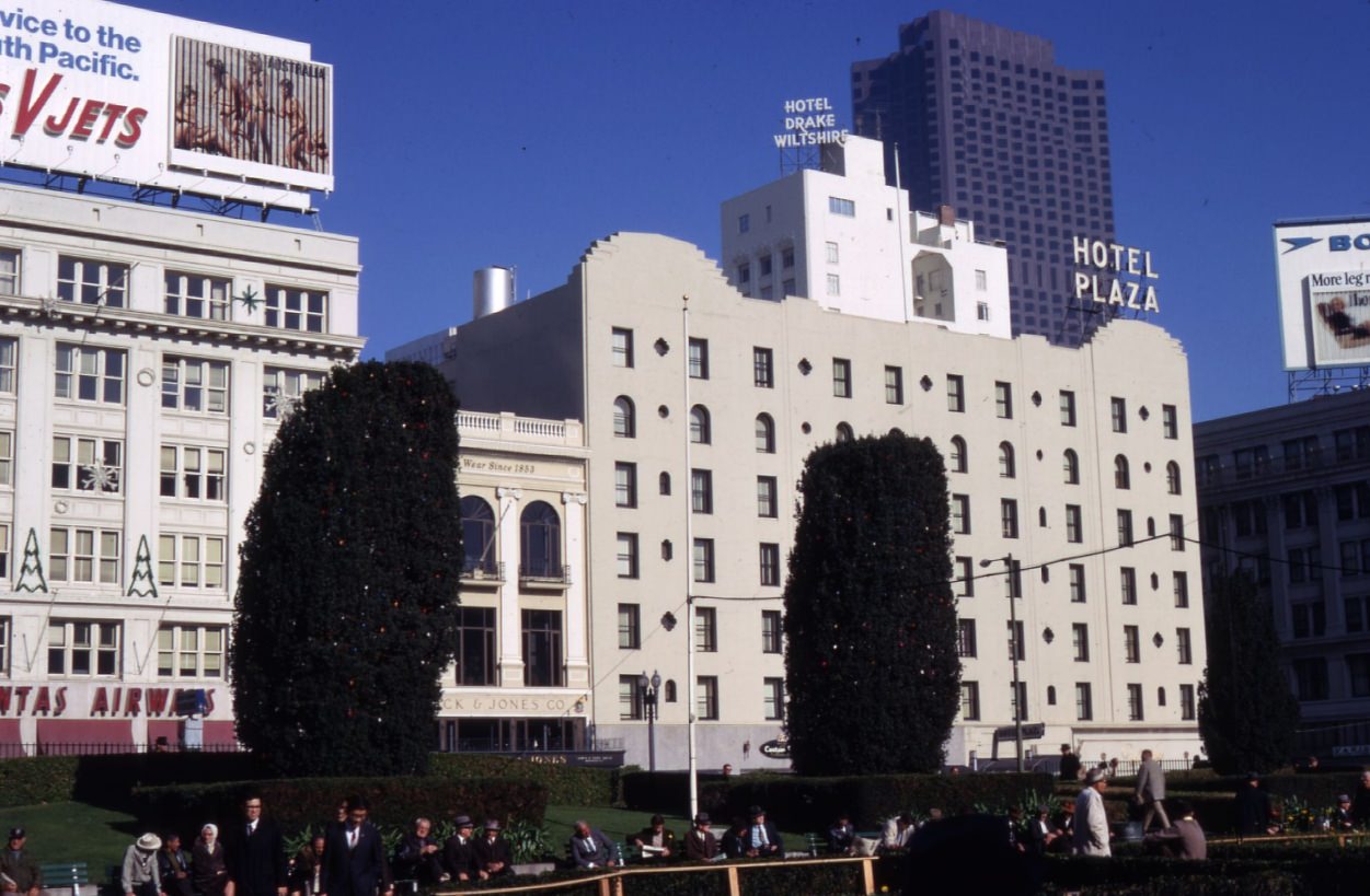 #82 Plaza Hotel at Union Square, 1970.