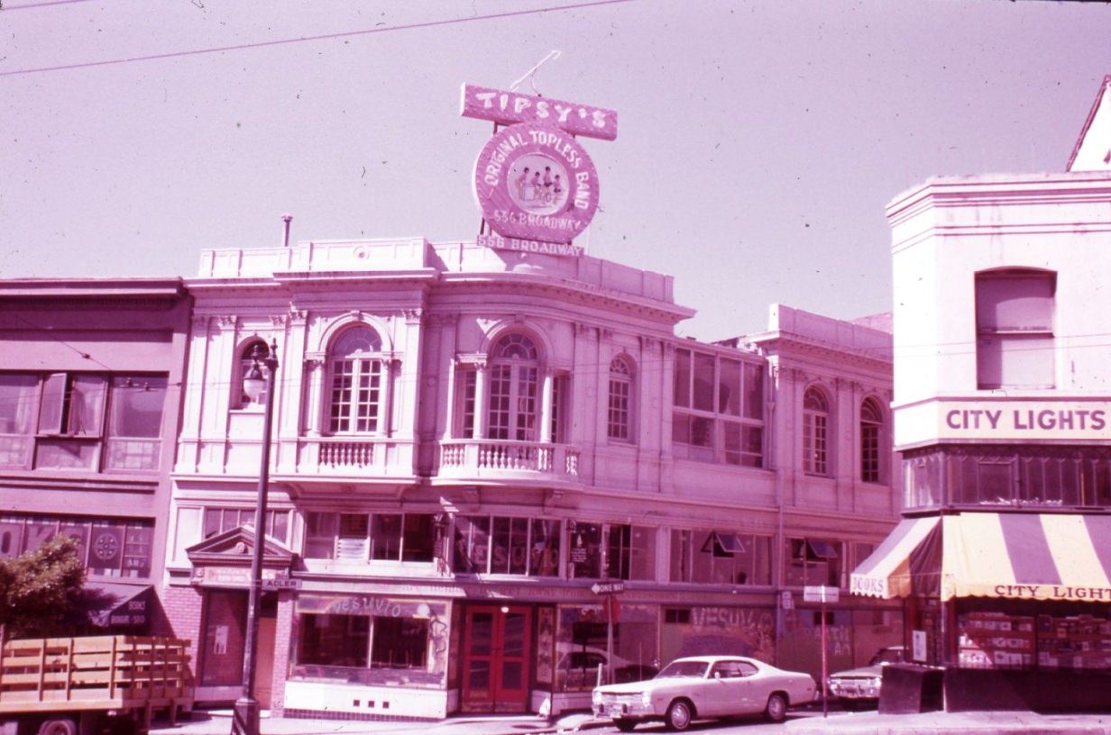 #87 View of Columbus and Adler, 1975.