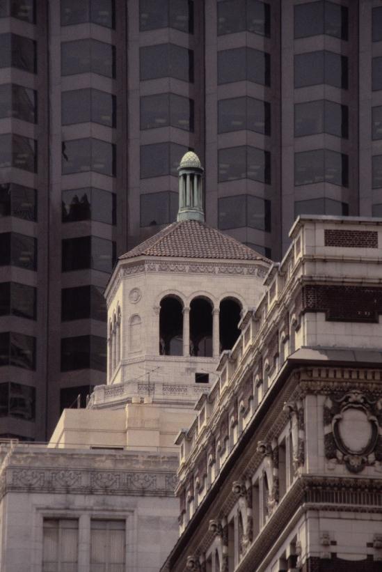 #97 Pine Street side of the Bank of America Building, 1979.