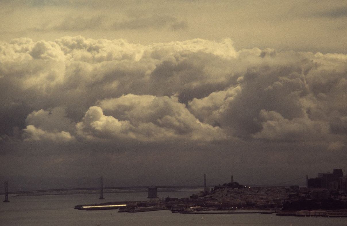 #106 San Francisco skyline, 1975.