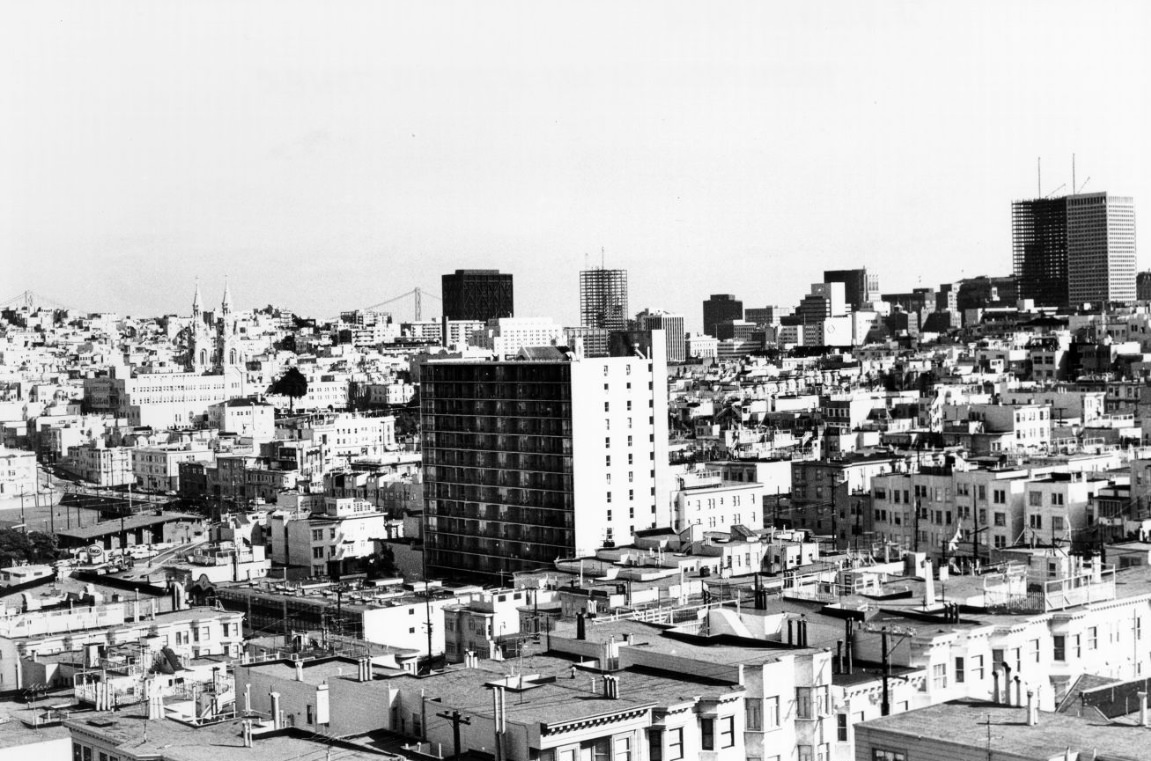 #19 View from the San Francisco Art Institute Tower, 1970.