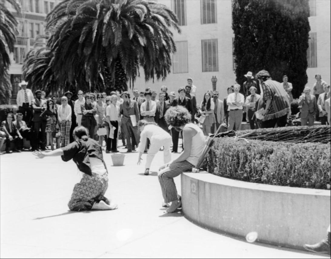 #23 People performing in Union Square, circa 1970.