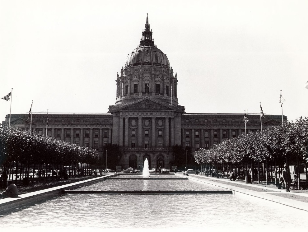 #133 City Hall, Civic Center Plaza, 1973.