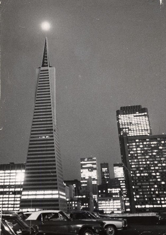 #134 Transamerica Building in Downtown San Francisco, 1972.