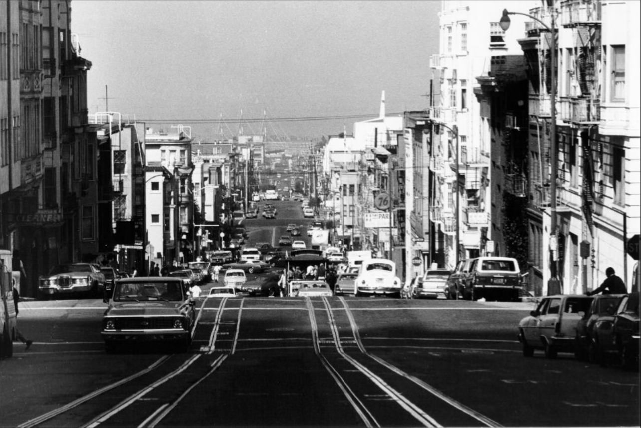 #32 Mason at Clay Street, 1973.