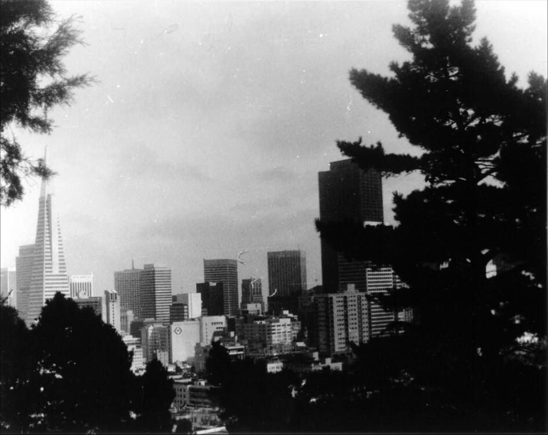 #38 View of downtown, 1970s.