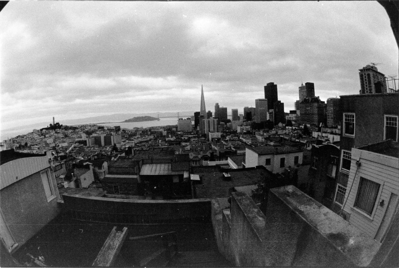 #149 View from Washington Street above Taylor, 1972.