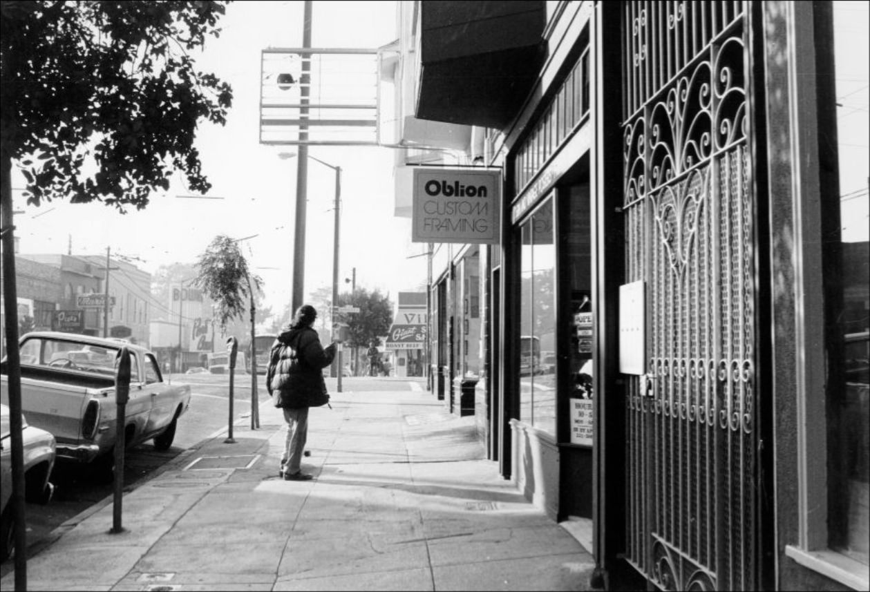 #156 Haight Street at Shrader, 1977.