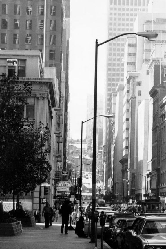 #50 California Street at Davis, circa 1973.