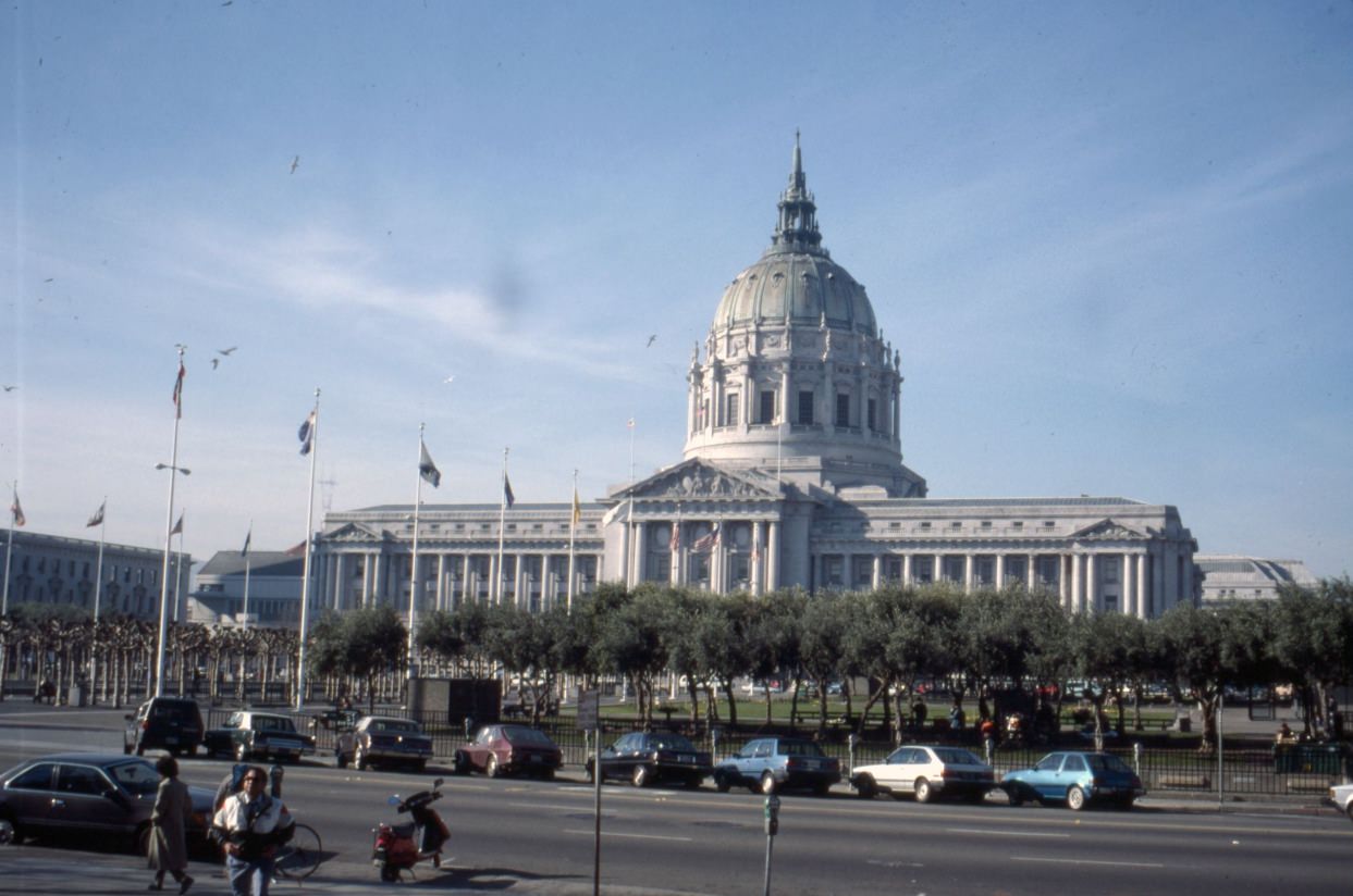 #62 San Francisco City Hall and Civic Center Plaza, 1989.