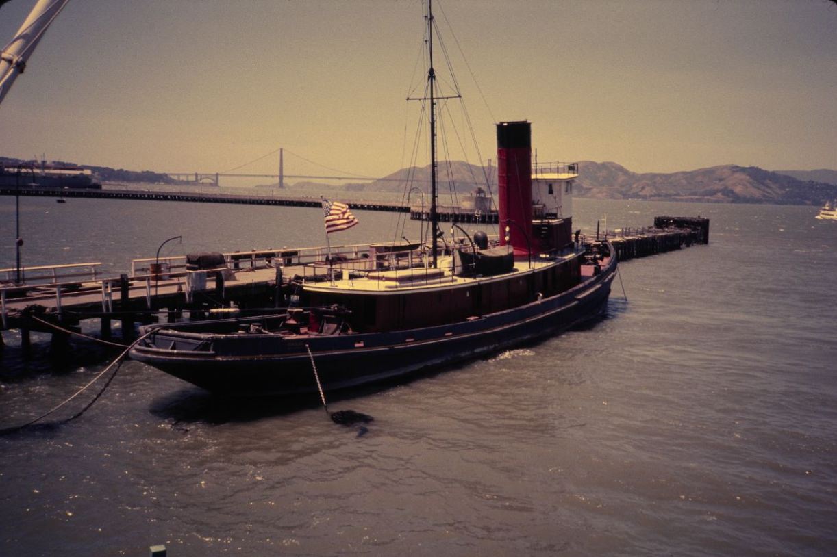 #78 Boat docked at Fisherman’s Wharf, 1984.