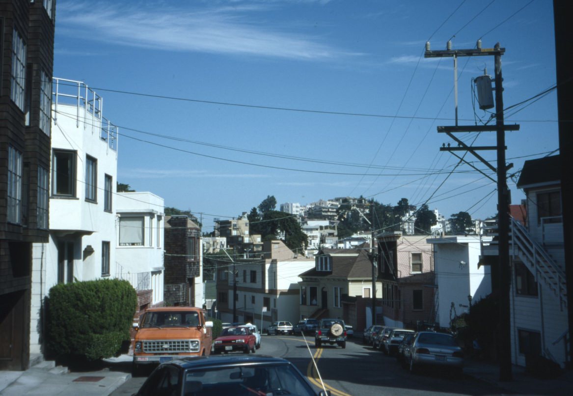#59 Corbett Avenue above Clayton Street, 1993.