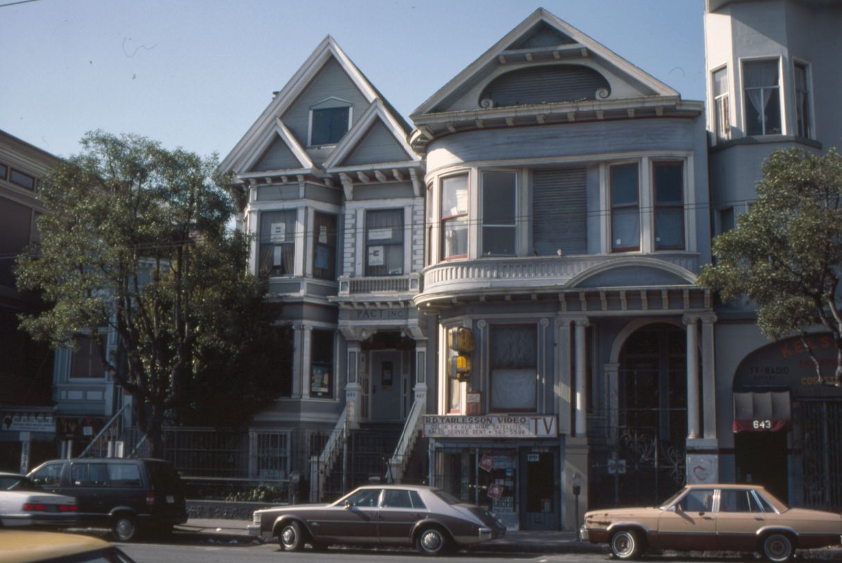 #22 Divisadero Street, 600 block, 1991.