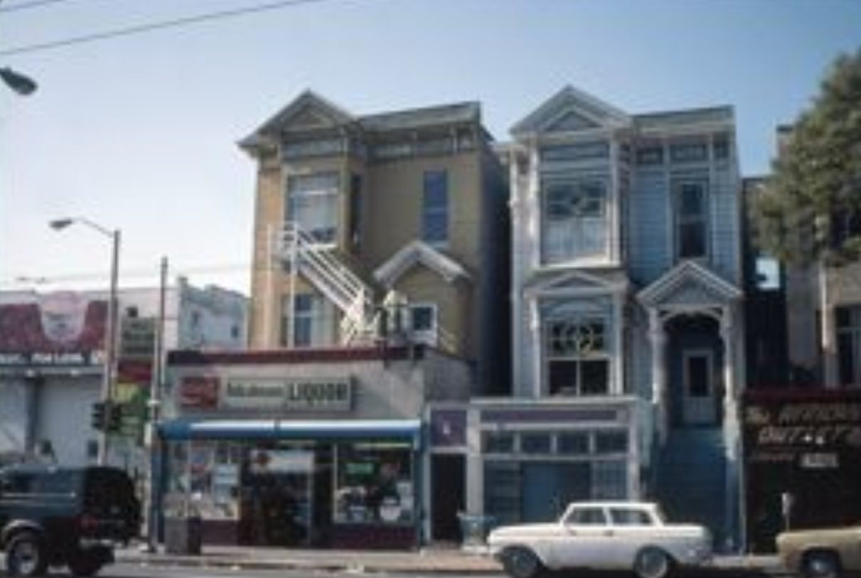 #24 Divisadero Street near Fell, 500 block, 1991.