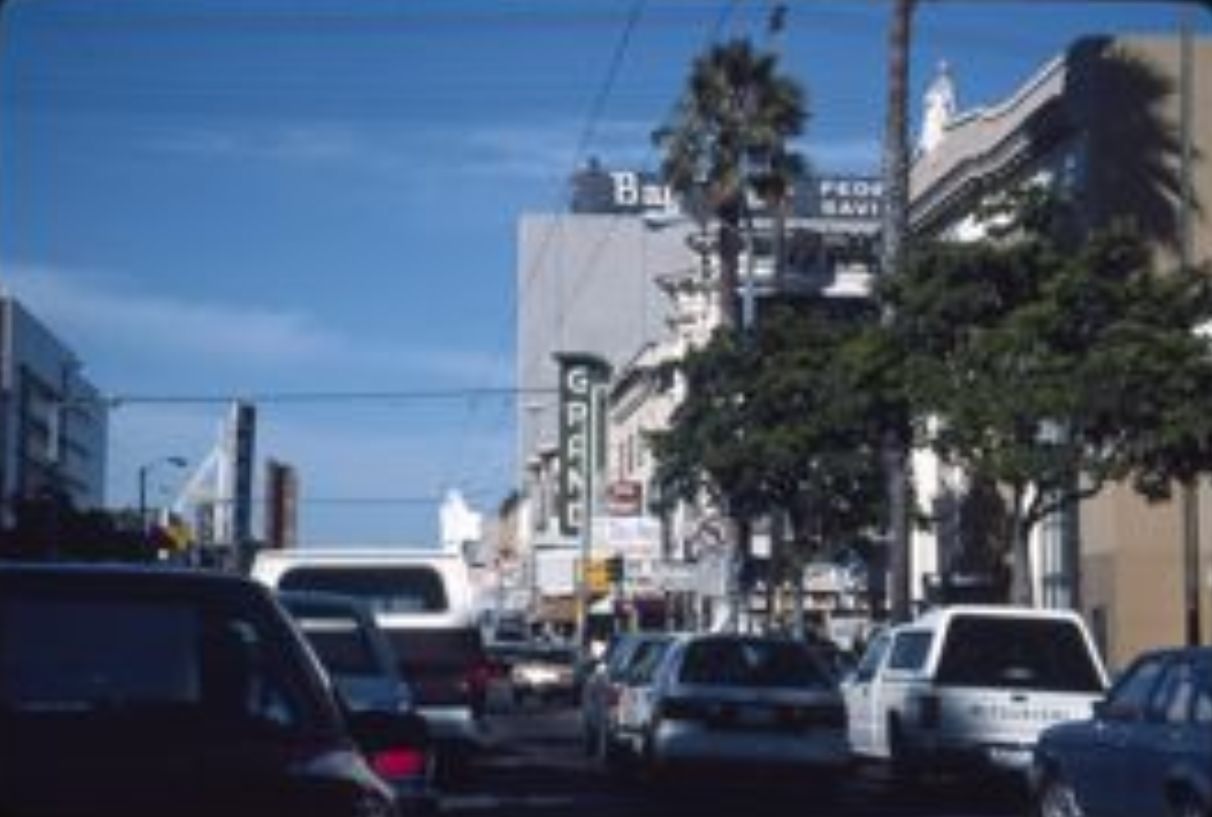 #45 Mission Street looking towards 23rd Street, 1991.