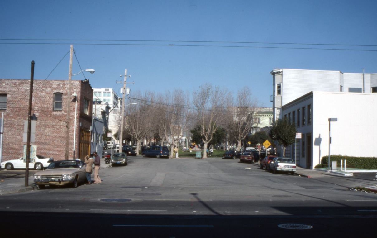 #69 South Park Street from 3rd Street, 1990.