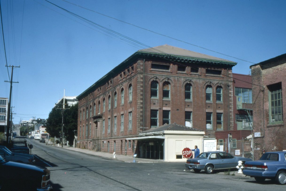 #1 20th Street at Michigan, gate to shipyard, 1994.