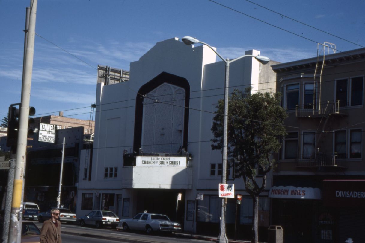 #9 Little Chapel, Church of God in Christ at 616 Divisadero, 1991.