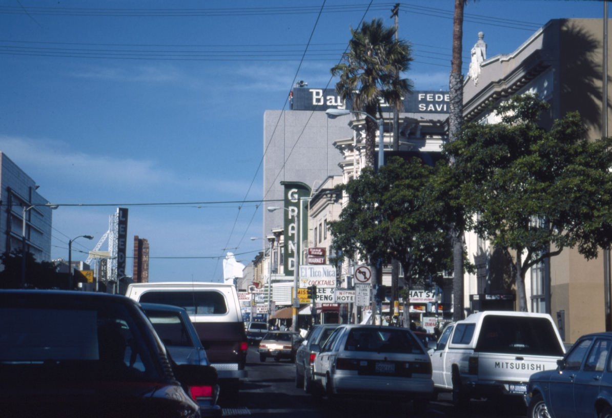 #31 Mission Street looking towards 23rd Street, 1991.
