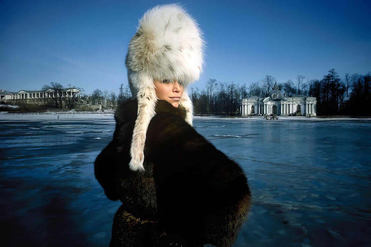 #9 Ann Turkel from the series ‘Furs’ in Leningrad, 1967.