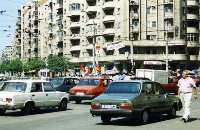 #22 Kurdish street demonstration in Bucharest, 1990s.