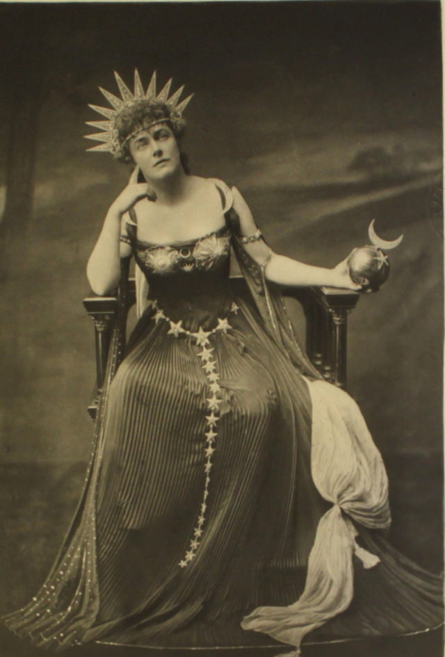 #10 Lady Gerard, describing herself as the Moon Goddess Astarte.