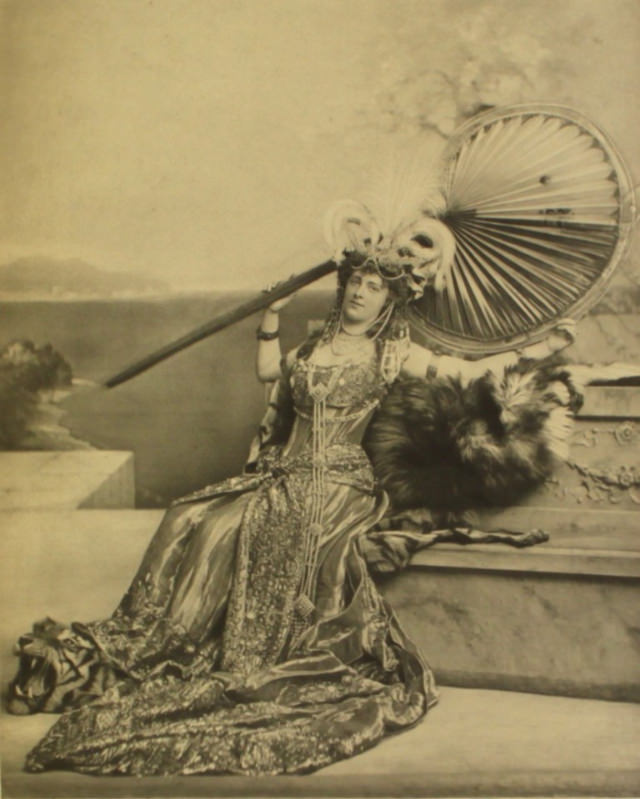 #28 Princess Henry of Pless as Cleopatra.