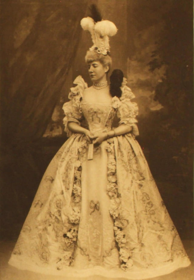 #31 The Countess of Kilmorey Ellen Constance nee Baldock as Comtesse du Barri, the mistress of Louis XV.