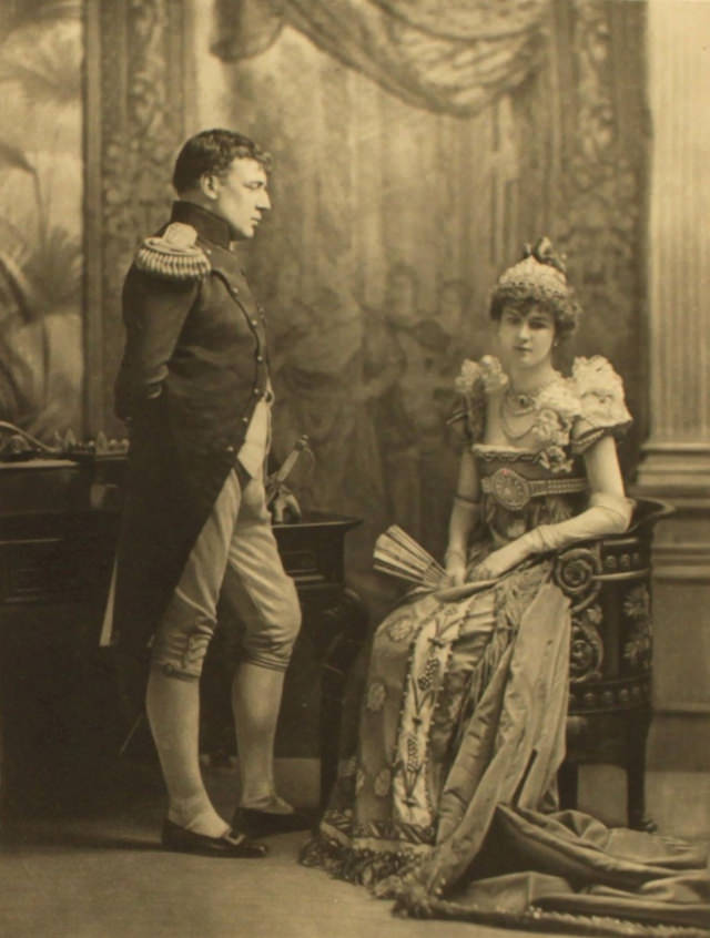 #32 The Emperor Napoleon and Josephine as played by Sir Charles and Lady Hartopp.