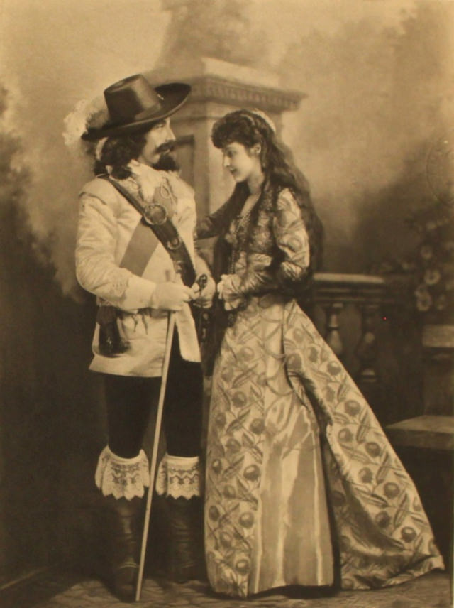 #33 Lord Charles Montagu as Charles I, with Lady Chelsea as an Italian flower girl.