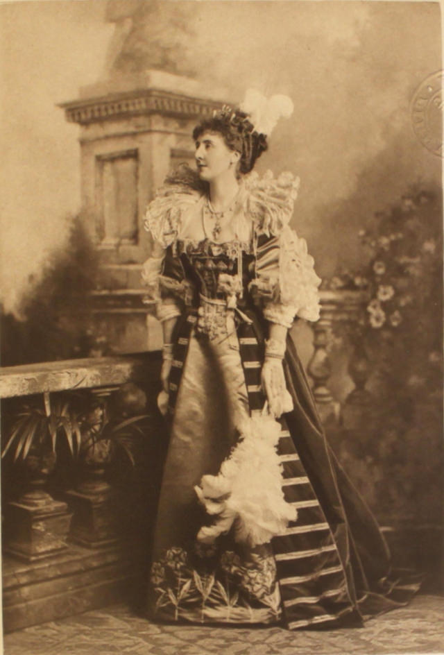 #4 Lady Meysey Thompson as Elizabeth Queen of Bohemia the aunt of Charles II and wife of the Elector Frederick V, who has become a significant figure in esoteric history.