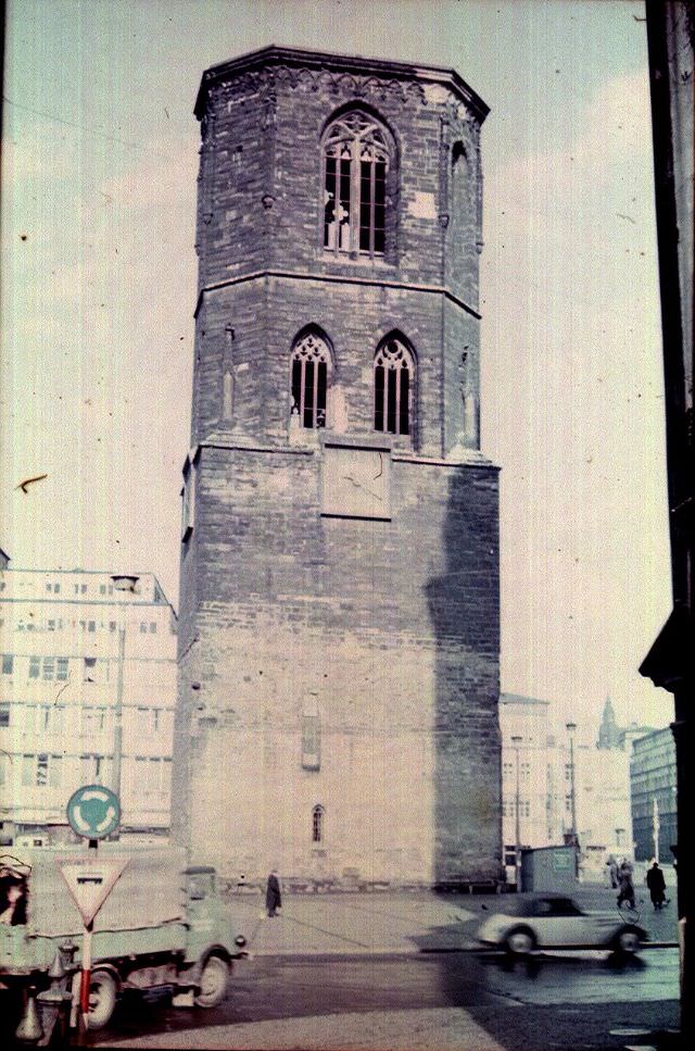 #12 Rotes Turm in Halle-Saale, 1960s