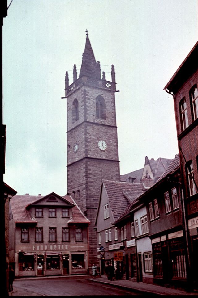 #35 Tower by the Augustine Monastery in Erfurt, 1960s