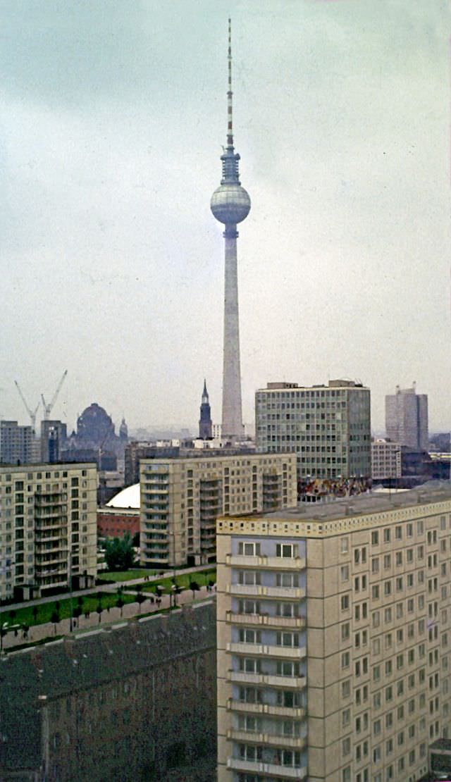#56 East Berlin Skyline, 1960s.
