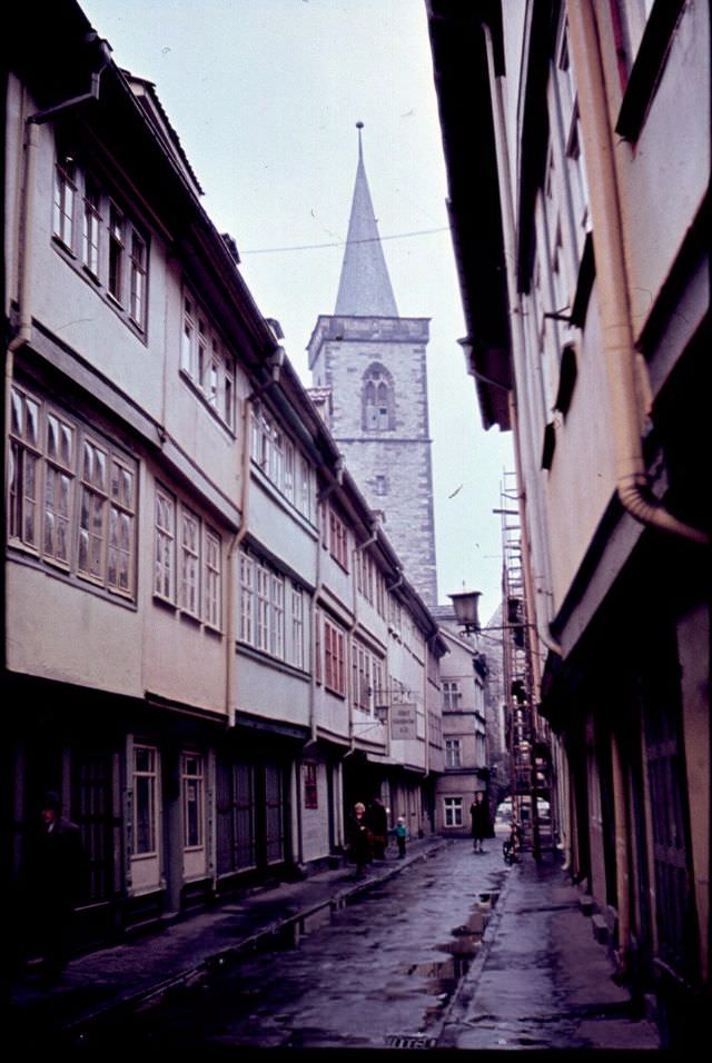 #7 Erfurt street scene, 1960s