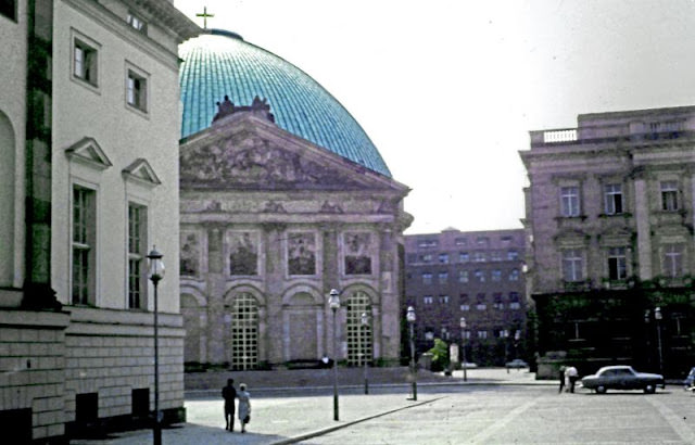 #69 St. Hedwig’s R.C. Cathedral in East Berlin, 1960s.