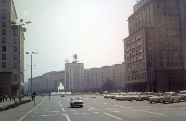 #71 Strausberger Platz in East Berlin, 1960s.