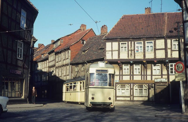 #14 Halberstadt, Straßenbahn, 1980